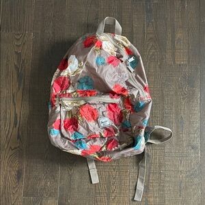 Herschel Floral Packable daypack backpack